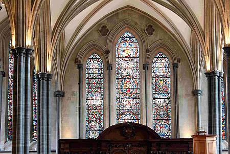 Temple  - Example of Stained Glass